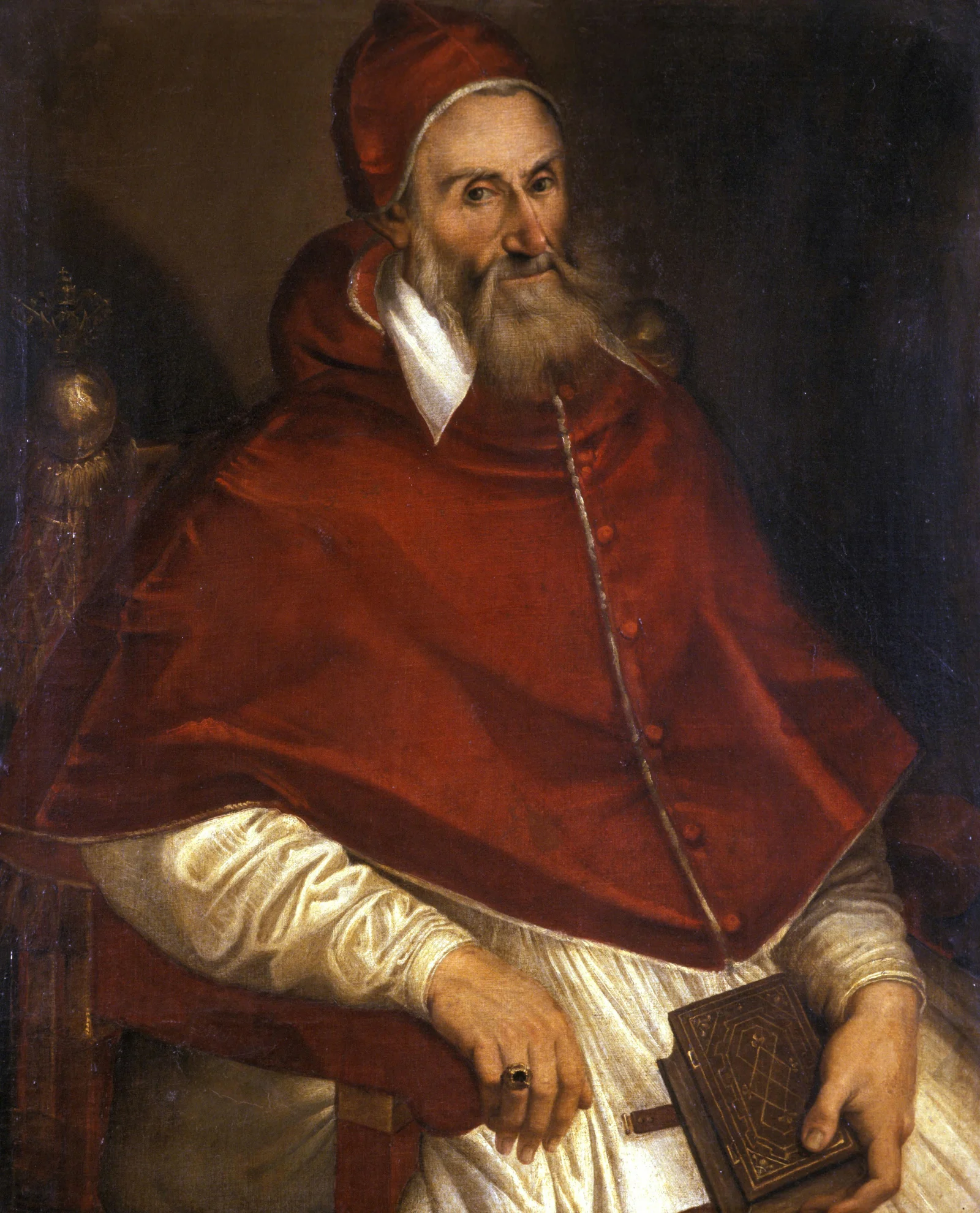 Portrait of Pope Gregory XIII by Bartolomeo Passarotti, c. 1586.